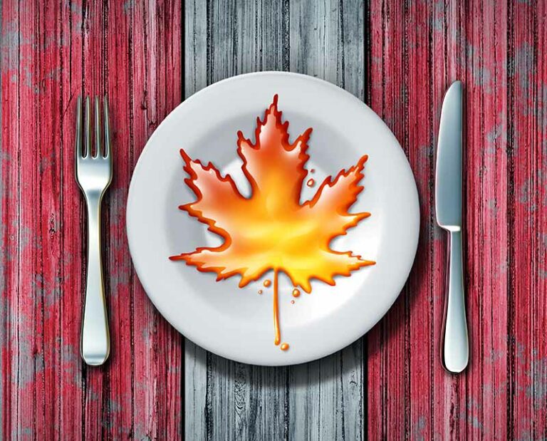 Are there any signature dishes in Canadian cuisine?