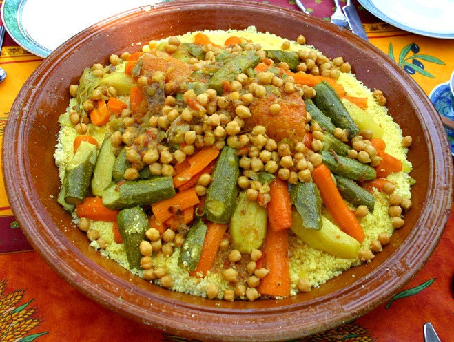 Can you find any influences from Libyan cultural practices or traditions in the cuisine?