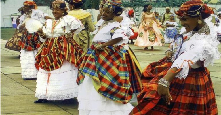How has the country’s historical background and natural resources influenced Saint Lucian cuisine?