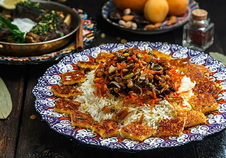 Can you find any Persian influences in Iranian cuisine?