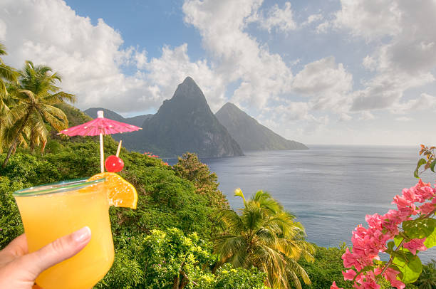 Can you tell me about the influence of local cultural traditions on Saint Lucian cuisine?