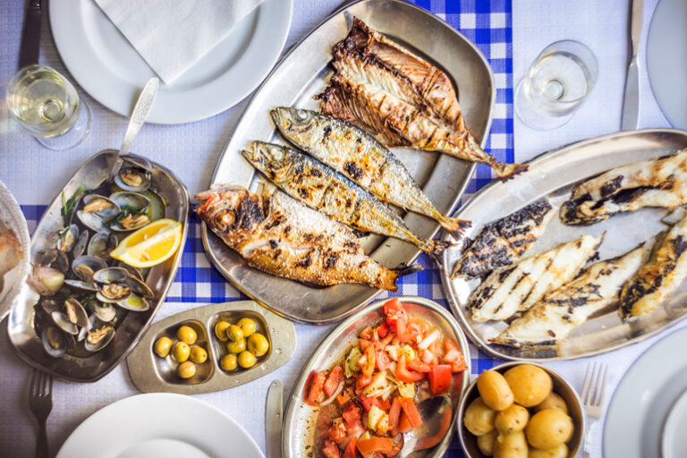 Are there any popular seafood dishes in Portuguese cuisine?