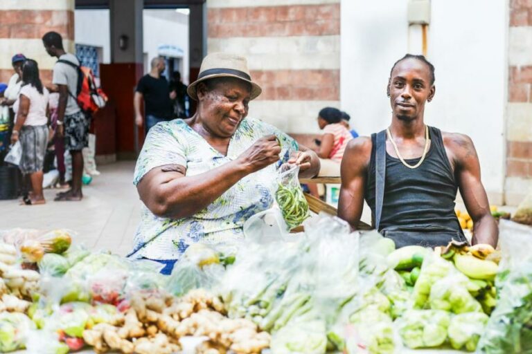 Can you tell me about the street food scene in Saint Vincent and the Grenadines?