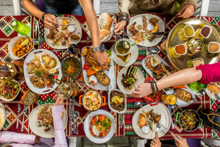 Are there any unique ingredients or flavors used in Lebanese cooking?