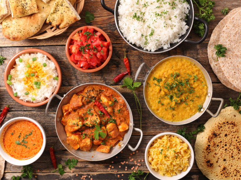 What is Indian cuisine known for?